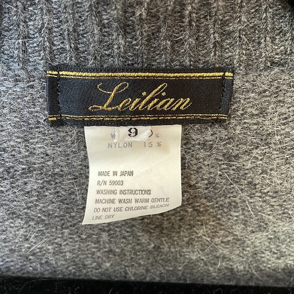 Vintage 90s Animal Print Cardigan - Picture 8 of 10